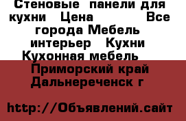 Стеновые  панели для кухни › Цена ­ 1 400 - Все города Мебель, интерьер » Кухни. Кухонная мебель   . Приморский край,Дальнереченск г.
